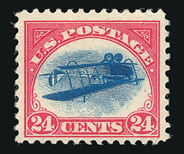 Inverted Jenny US Postage